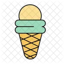 Cucurucho de helado  Icono