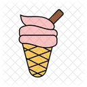 Cucurucho de helado  Icono