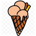 Helado Nata Cono Icono