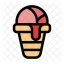 Cucurucho de helado  Icono