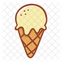 Cono De Helado Comida Postre Icon