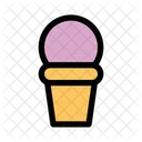 Cucurucho de helado  Icono