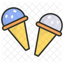 Cucurucho de helado  Icono