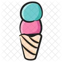 Cono De Helado Cono De Hielo Helado Icono