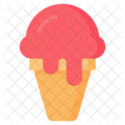 Cucurucho de helado  Icono