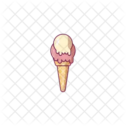 Cucurucho de helado  Icono