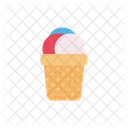 Cucurucho de helado  Icono