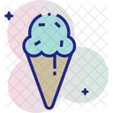 Cucurucho de helado  Icono