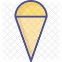 Cono De Helado Cono De Pastel Crema De Cono Icono