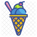 Cucurucho de helado  Icono