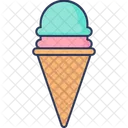 Cucurucho de helado  Icono