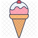 Cucurucho de helado  Icono