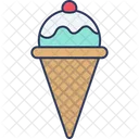 Cucurucho de helado  Icono