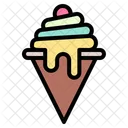 Cucurucho de helado  Icono