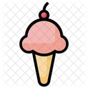 Cono De Helado Helado Cono Icono