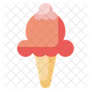 Cono De Helado Helado Cono Icono