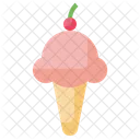 Cono De Helado Helado Cono Icono