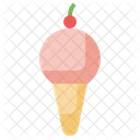 Cono De Helado Helado Cono Icono