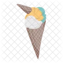 Cucurucho de helado  Icono