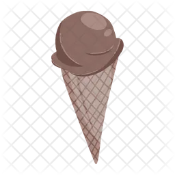 Cucurucho de helado  Icono