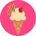 Cucurucho de helado  Icono