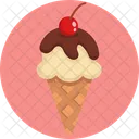 Cucurucho de helado  Icono