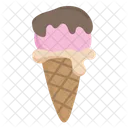 Cucurucho de helado  Icono