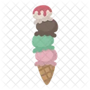 Cucurucho de helado  Icono