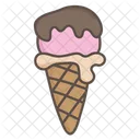 Cucurucho de helado  Icono