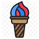 Cucurucho de helado  Icono