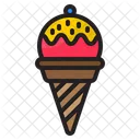 Cucurucho de helado  Icono