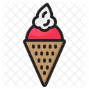 Cucurucho de helado  Icono