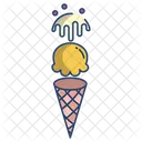 Cucurucho de helado  Icono