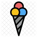 Cucurucho de helado  Icono