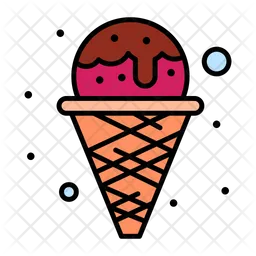 Cucurucho de helado  Icono