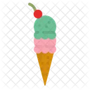 Cucurucho de helado  Icono