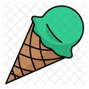 Cucurucho de helado  Icono