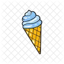 Cono De Helado Helado Pegatina Icono