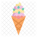 Cucurucho de helado  Icono