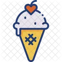 Cucurucho de helado  Icono