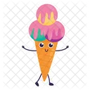 Cucurucho de helado  Icono