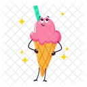 Cucurucho de helado  Icono