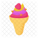 Cucurucho de helado  Icono