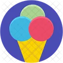 Cucurucho De Helado Icono