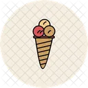 Cucurucho de helado  Icono