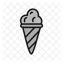 Cucurucho de helado  Icono