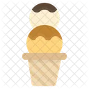 Cucurucho de helado  Icono