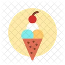 Cucurucho de helado  Icono