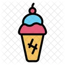 Cucurucho de helado  Icono