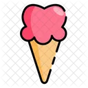 Cucurucho de helado  Icono